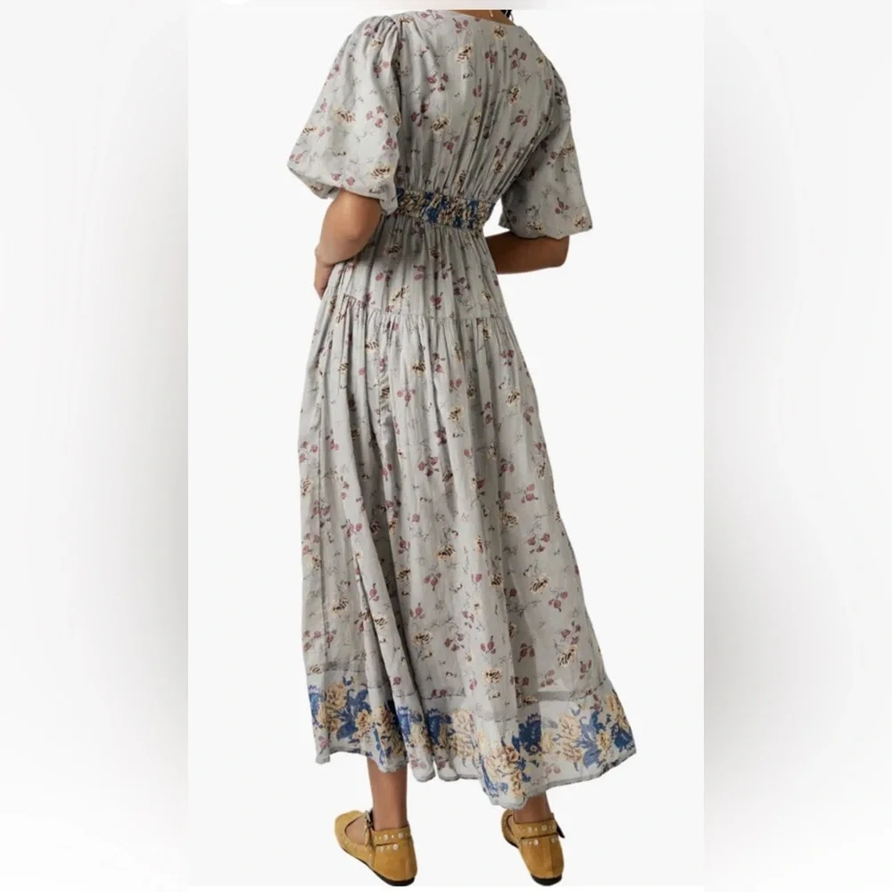 Free People Floral Maxi Dress